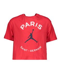 Nike X PSG Boxy T-Shirt Kids T-Shirt Kinder rotweissblau