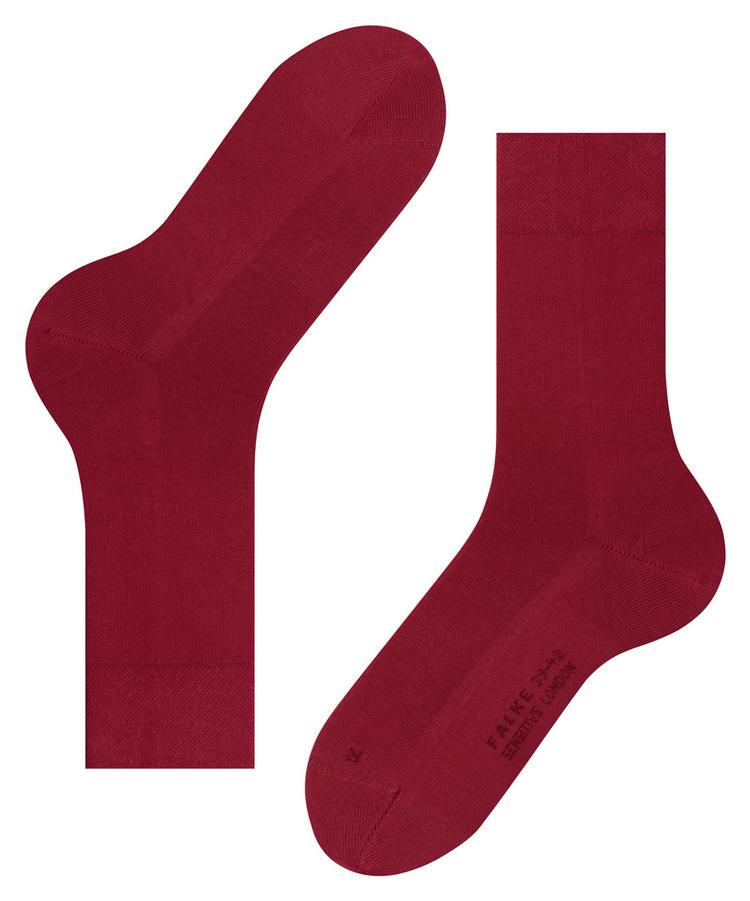 Falke Falke Sensitive London Socken Herren - scarlet (8228) - 2 | SportScheck