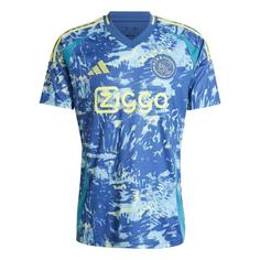 adidas Ajax 24/25 Auswärtstrikot Fußballtrikot Herren Crew Blue