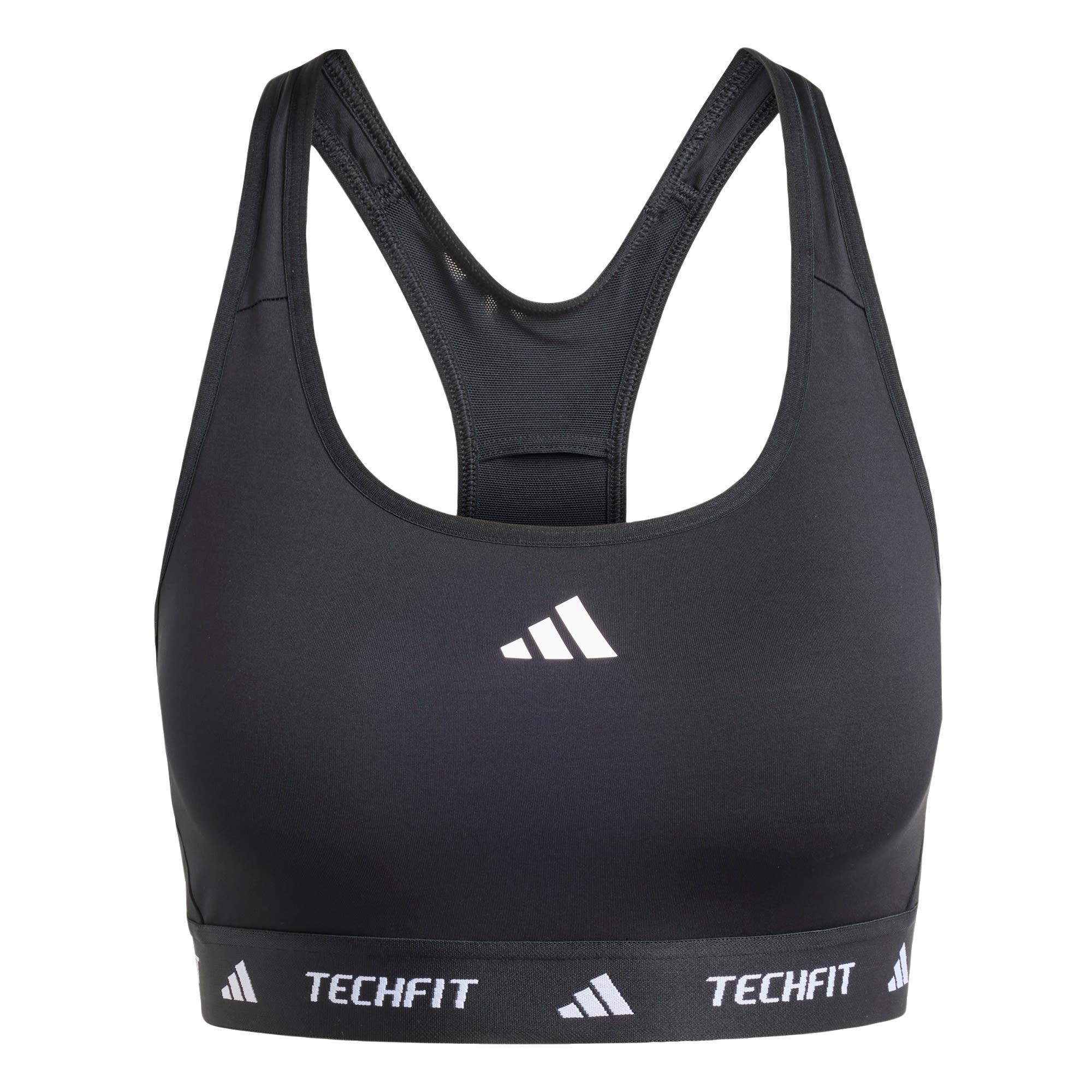 Adidas TECHFIT Medium Support Sport BH BH Damen Black im Online Shop von SportScheck kaufen