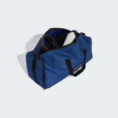 Rückansicht von adidas 4ATHLTS Duffelbag M Sporttasche Shadow Navy / White