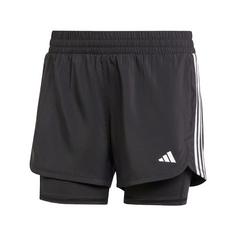 adidas Pacer 3-Streifen Training Woven Shorts Funktionsshorts Damen Black