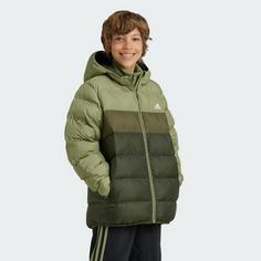 Rückansicht von adidas Synthetic Down Jacke Funktionsjacke Kinder Tent Green / Olive Strata / Night Cargo