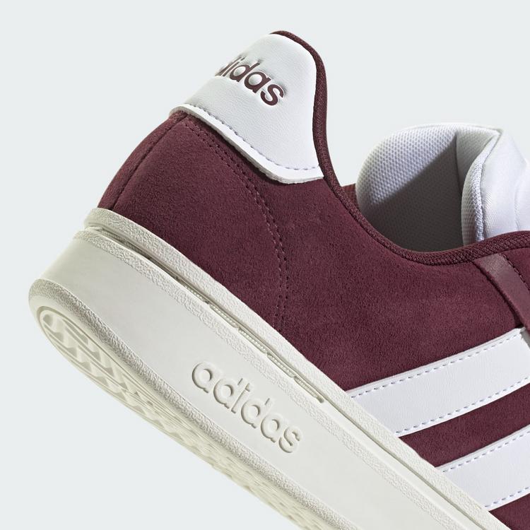 adidas adidas Grand Court Alpha Schuh Sneaker Herren - Maroon / Cloud White / Maroon - 8 | SportScheck