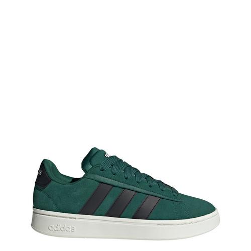 Rückansicht von adidas Grand Court Alpha Schuh Sneaker Clay / Core Black / Gum