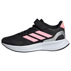 adidas Runfalcon 5 Kids Schuh Laufschuhe Kinder Core Black / Pink Spark / Silver Metallic