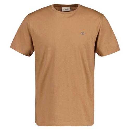 Rückansicht von GANT T-Shirt T-Shirt Herren Khaki
