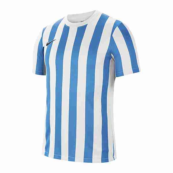 Nike Division IV Striped Trikot kurzarm Fußballtrikot Herren weissblauschwarz