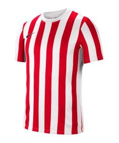Nike Division IV Striped Trikot kurzarm Fußballtrikot Herren weissrotschwarz