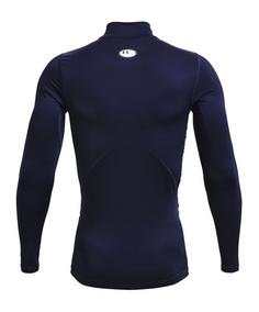 Rückansicht von Under Armour CG Crew Sweatshirt Laufshirt Herren blauweiss