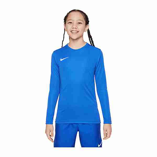 Nike Park VII Trikot langarm Kids Fußballtrikot Kinder blauweiss