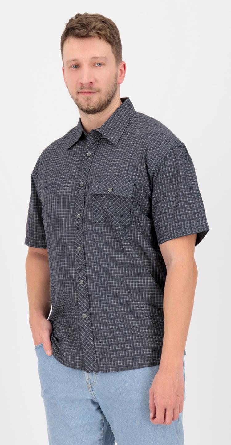 DEPROC active DEPROC active COPPER NEW Men Outdoorhemd Herren - Anthrazit check - 1 | SportScheck