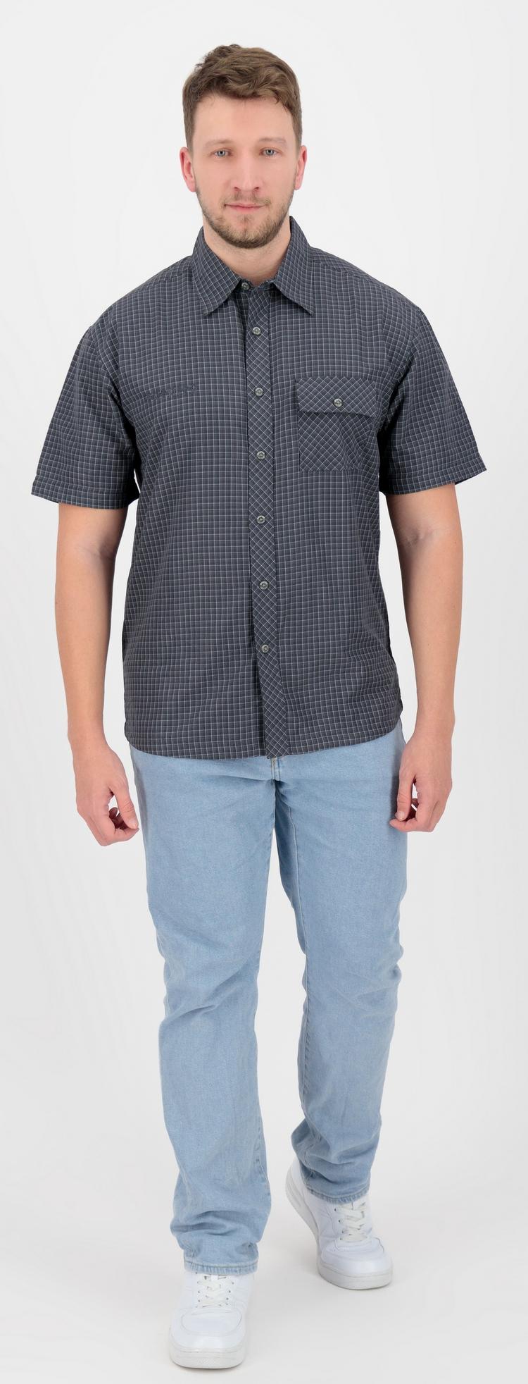 DEPROC active DEPROC active COPPER NEW Men Outdoorhemd Herren - Anthrazit check - 3 | SportScheck