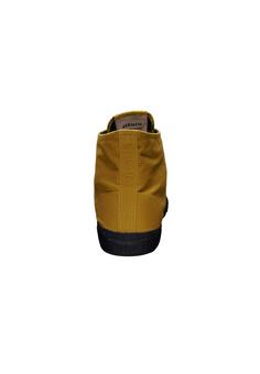 Rückansicht von ethletic Black Cap Hi Cut Sneaker Mustard Yellow P Jet Black