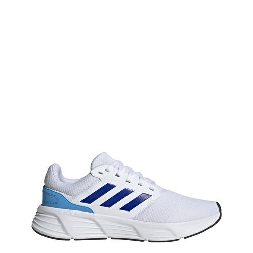 Rückansicht von adidas Galaxy 6 Laufschuh Laufschuhe Cloud White / Semi Blue Burst / Semi Spark