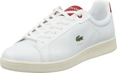 Lacoste Sneaker Sneaker Herren Weiß/Rot