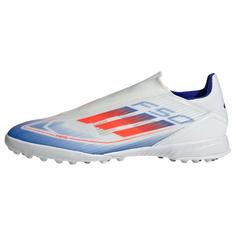 adidas F50 League Laceless TF Fußballschuh Fußballschuhe Cloud White / Solar Red / Lucid Blue