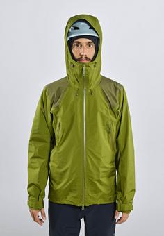 Rückansicht von BLACKYAK Risum Hardshelljacke Herren Avocado