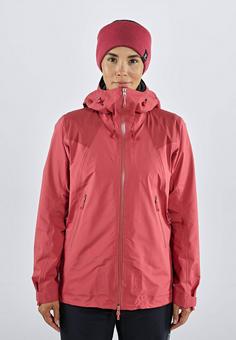 Rückansicht von BLACKYAK Risum Hardshelljacke Damen Garnet Rose