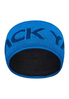 BLACKYAK Yak Knit Headband Stirnband Blue Opal