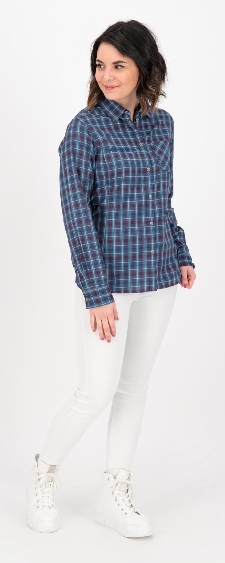 DEPROC active DEPROC active PHOENIX LS WOMEN Langarmhemd Damen - blau - 0 | SportScheck