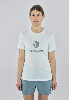 Rückansicht von BLACKYAK Ramo T-Shirt Damen Nimbus Cloud