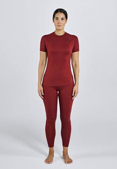 Rückansicht von BLACKYAK Gurla Leggings Damen Syrah