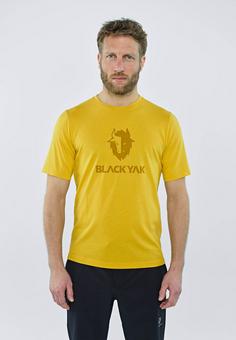 Rückansicht von BLACKYAK Ramo T-Shirt Herren Lemon Curry