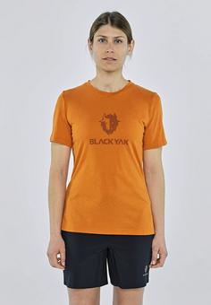 Rückansicht von BLACKYAK Ramo T-Shirt Damen Marmalade