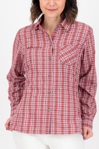 DEPROC active PHOENIX LS WOMEN Langarmhemd Damen - rot