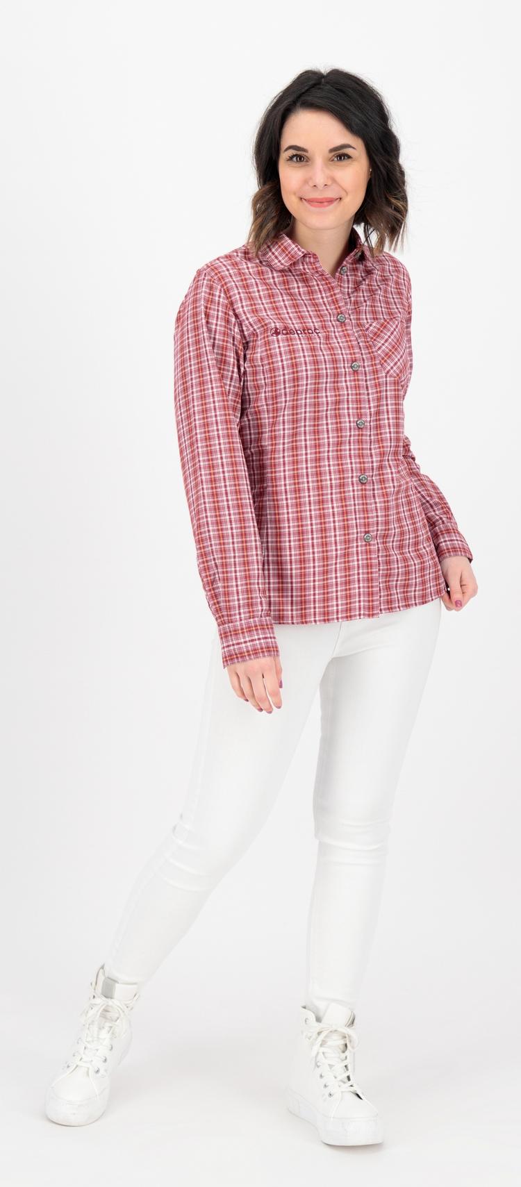 DEPROC active DEPROC active PHOENIX LS WOMEN Langarmhemd Damen - rot - 0 | SportScheck