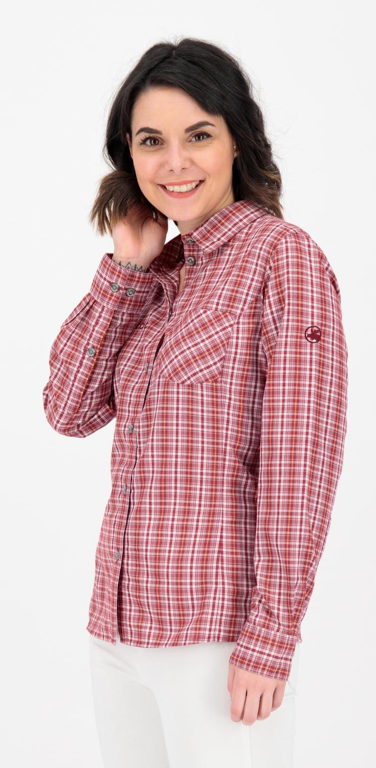 DEPROC active DEPROC active PHOENIX LS WOMEN Langarmhemd Damen - rot - 1 | SportScheck