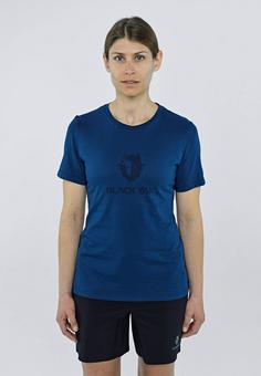 Rückansicht von BLACKYAK Ramo T-Shirt Damen Blue Opal