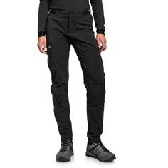 Rückansicht von Schöffel Hybrid Pants Tree Run L Fahrradhose Damen black