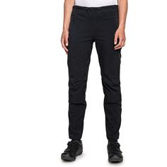 Rückansicht von Schöffel Hybrid Pants Corno L Fahrradtights Damen black