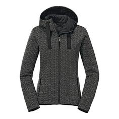 Schöffel Fleece Hoody Aurora L Fleecejacke Damen black