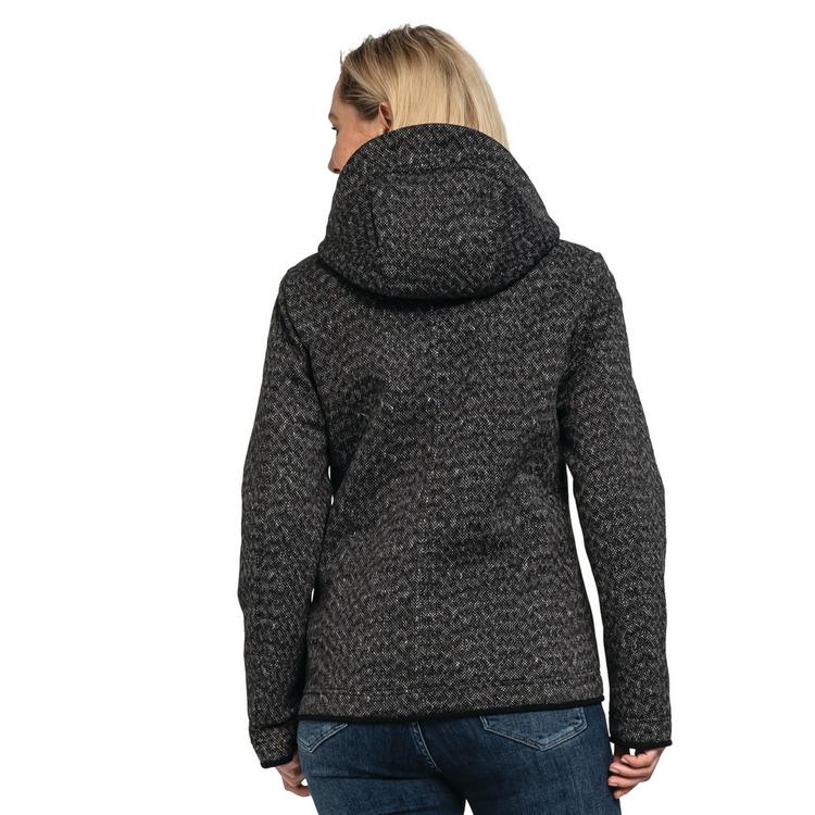Sch&ouml;ffel Sch&ouml;ffel Fleece Hoody Aurora L Fleecejacke Damen - black - 1 | SportScheck