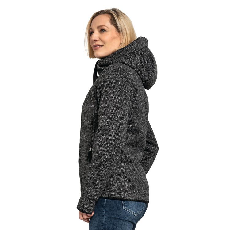 Sch&ouml;ffel Sch&ouml;ffel Fleece Hoody Aurora L Fleecejacke Damen - black - 2 | SportScheck