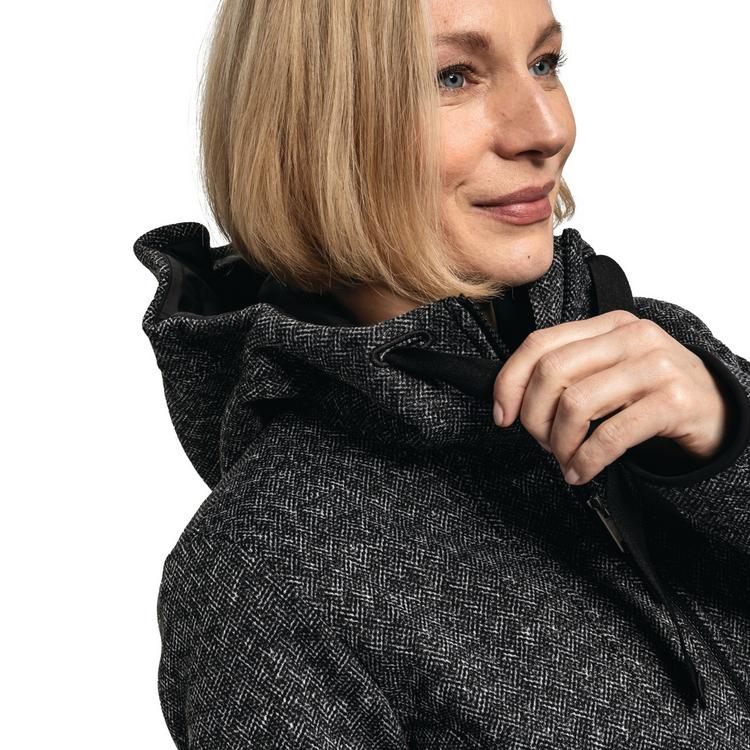 Sch&ouml;ffel Sch&ouml;ffel Fleece Hoody Aurora L Fleecejacke Damen - black - 2 | SportScheck