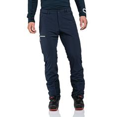 Rückansicht von Schöffel Softshell Pants Matrei M Wanderhose Herren navy blazer