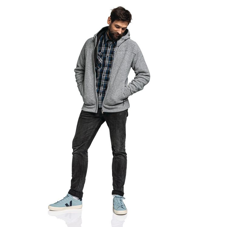 Sch&ouml;ffel Sch&ouml;ffel Fleece Hoody Lakefield M Fleecejacke Herren - sharkskin - 0 | SportScheck