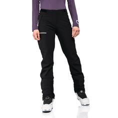 Rückansicht von Schöffel Softshell Pants Matrei L Wanderhose Damen black