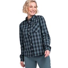 Rückansicht von Schöffel Blouse Silba L Funktionsbluse Damen bering sea