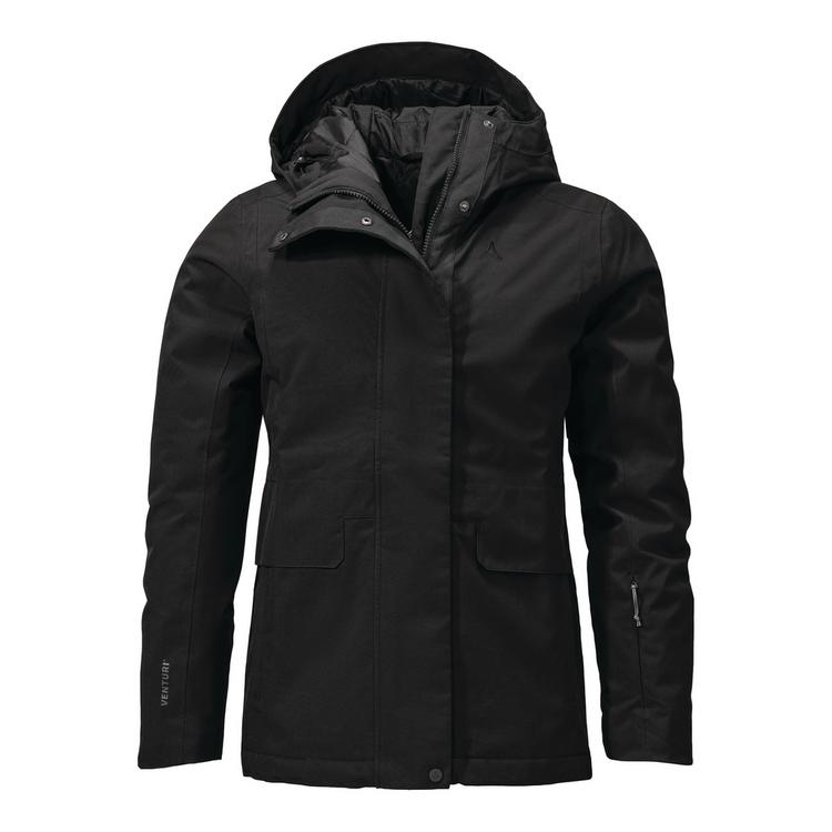Sch&ouml;ffel Sch&ouml;ffel Ins Jacket Antwerpen L Funktionsjacke Damen - black - 0 | SportScheck