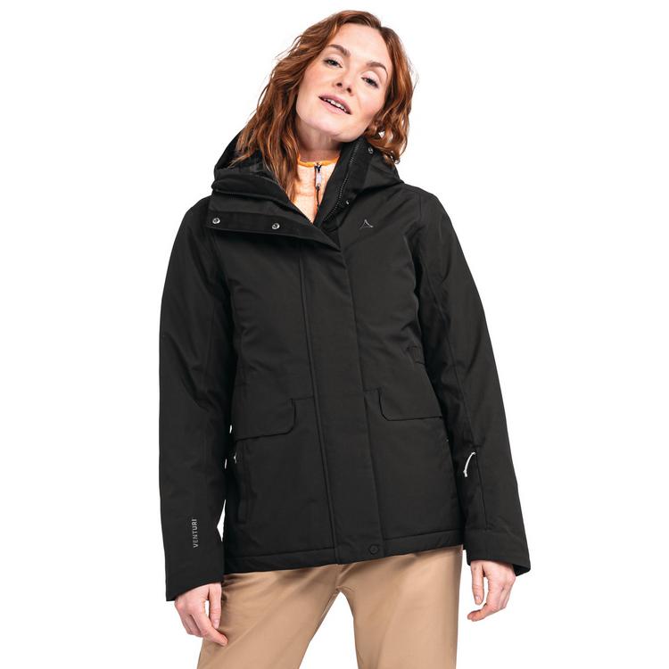 Sch&ouml;ffel Sch&ouml;ffel Ins Jacket Antwerpen L Funktionsjacke Damen - black - 0 | SportScheck