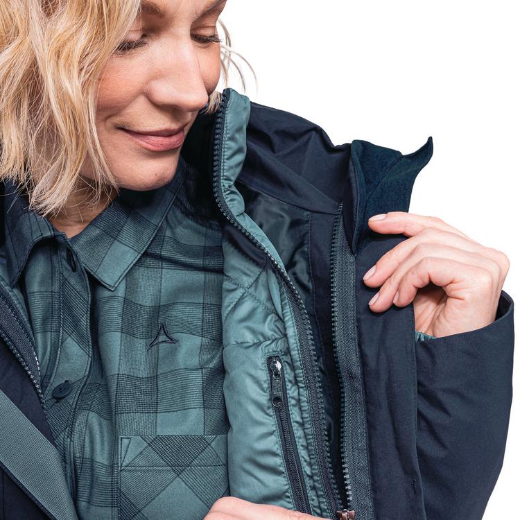 Sch&ouml;ffel Sch&ouml;ffel 3in1 Parka Barth L Doppeljacke Damen - navy blazer - 4 | SportScheck
