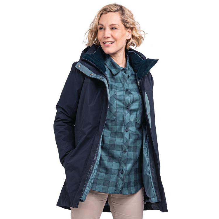 Sch&ouml;ffel Sch&ouml;ffel 3in1 Parka Barth L Doppeljacke Damen - navy blazer - 5 | SportScheck