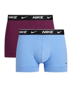 Nike Cotton Trunk Boxershort 2er Pack Boxershorts Herren blauviolett