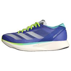 adidas Adizero Takumi Sen 10 Laufschuh Laufschuhe Damen Cobalt Blue / Zero Metalic / Lucid Lemon