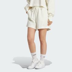 Rückansicht von adidas ALL SZN Rib Shorts Funktionsshorts Damen Off White